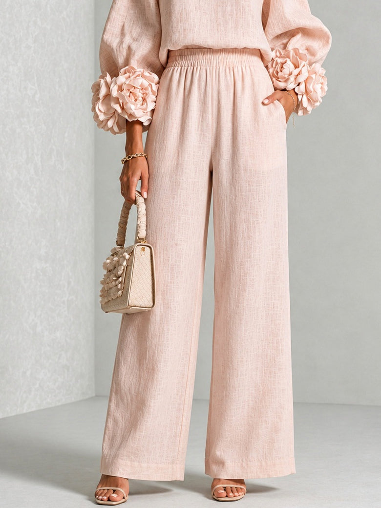 Rosalie | Completo due pezzi con dettagli floreali
