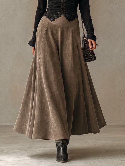 Albina | Completo con Top in Pizzo e Gonna Maxi