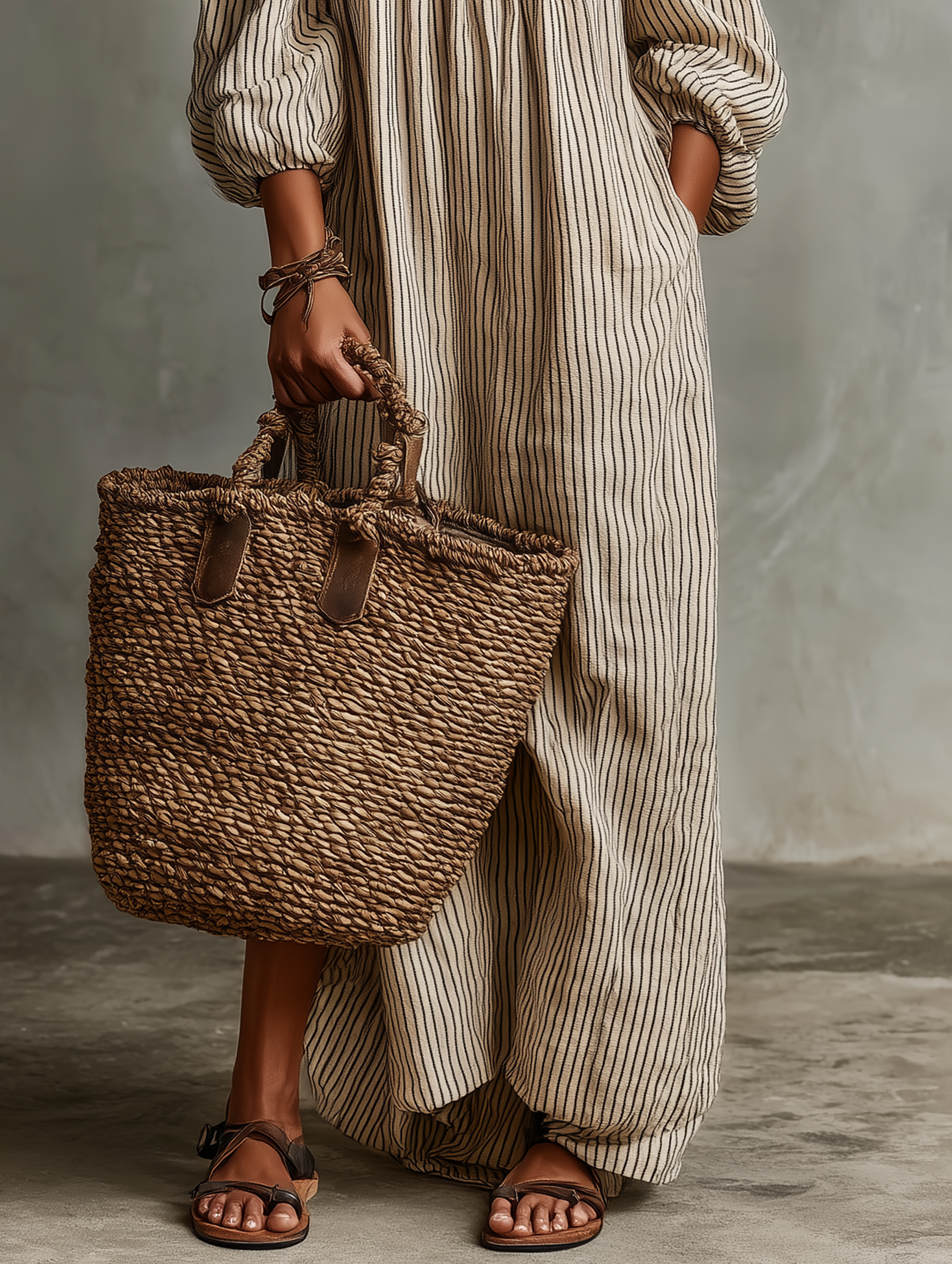 Carmen | Abito lungo con scollo che lascia le spalle scoperte