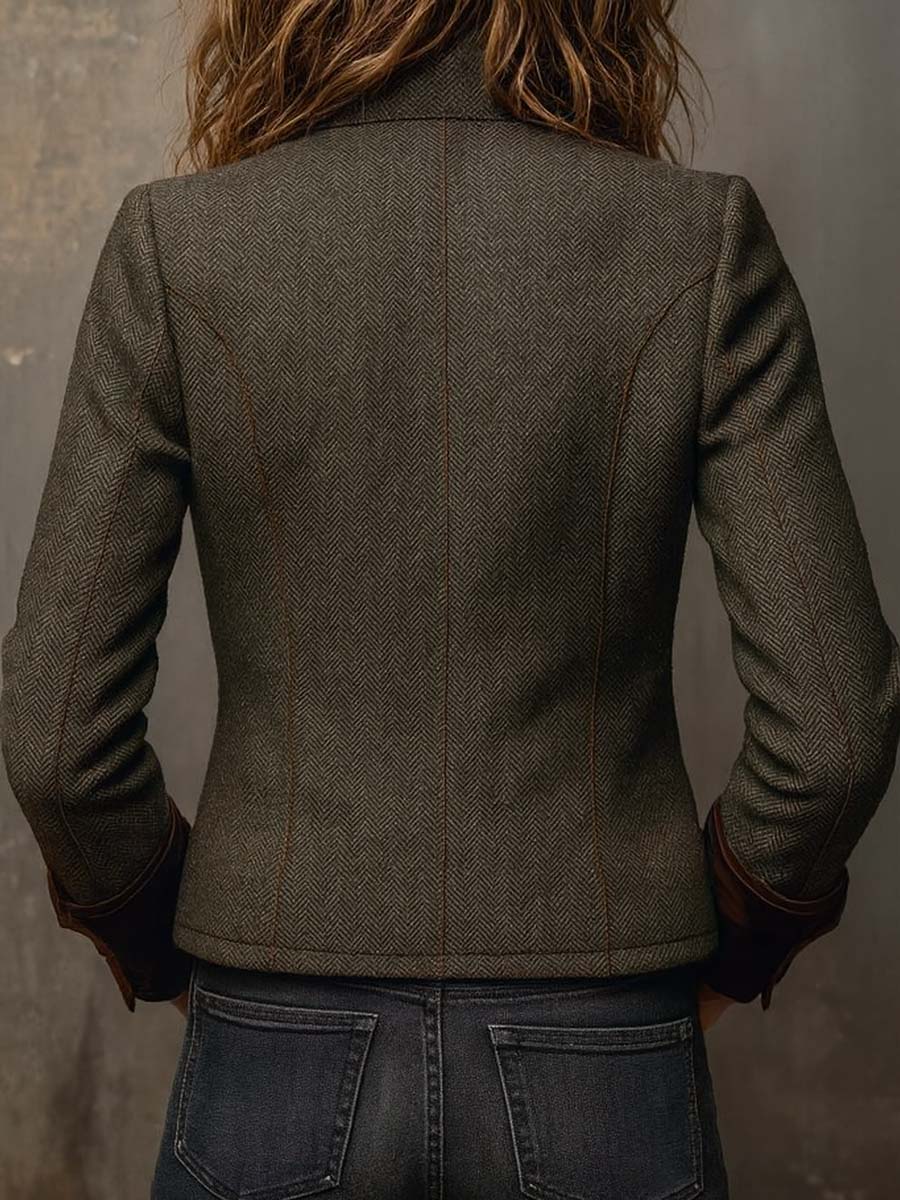Onorina | Blazer Vintage a Chevron