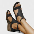 Sandali Ortopedici in Pelle da Donna – Massimo Comfort