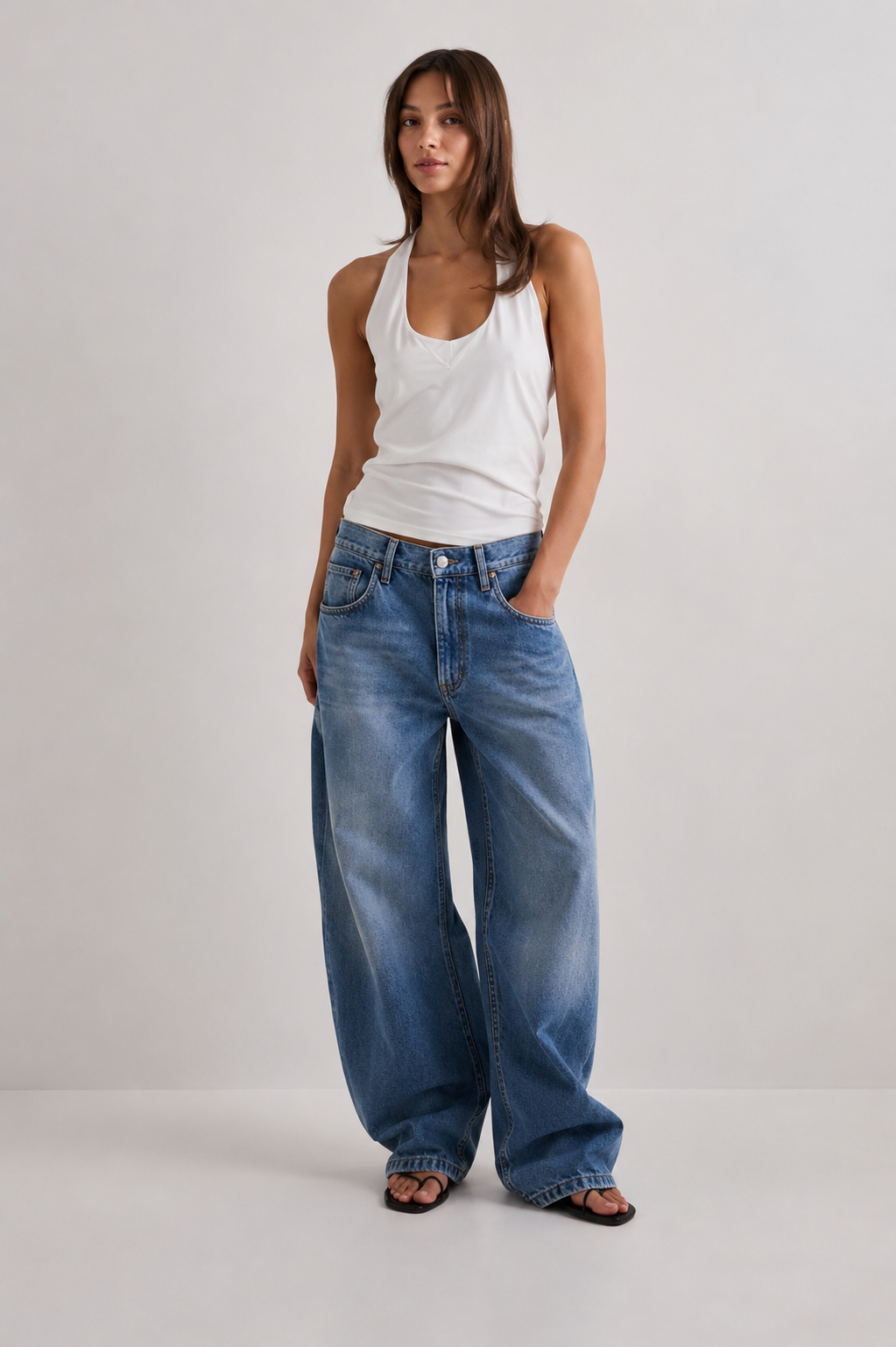 Alma | Top con collo halter