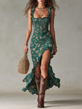 Lara | Abito lungo boho retrò