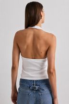 Alma | Top con collo halter