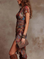 Camilla | Abito Midi Boho