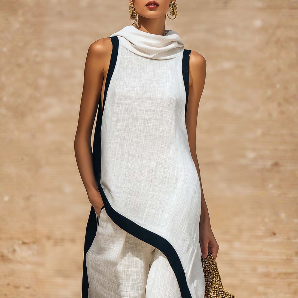 Vittoria | Completo di lino elegante