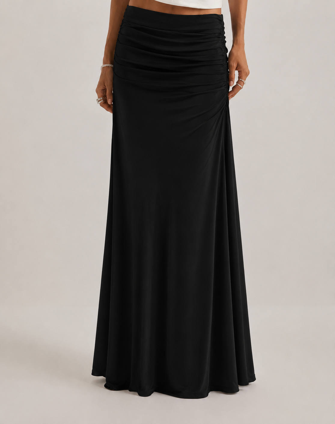 Lara | Gonna Maxi Elegante Arricciata