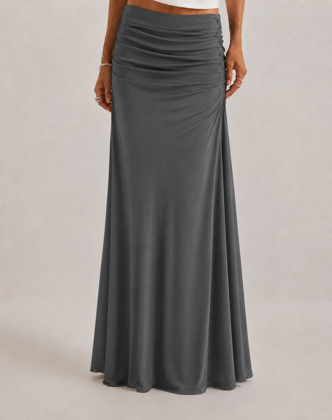 Lara | Gonna Maxi Elegante Arricciata