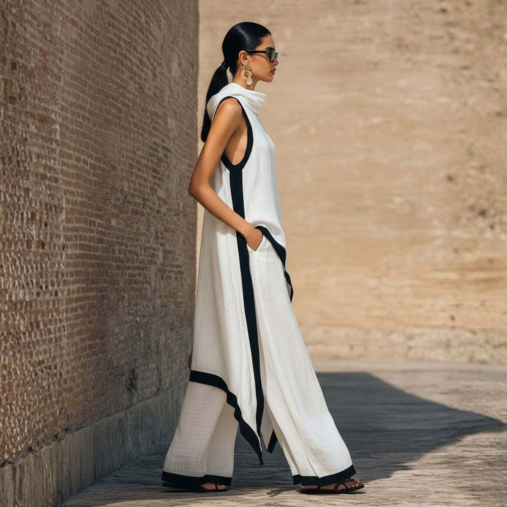 Vittoria | Completo di lino elegante