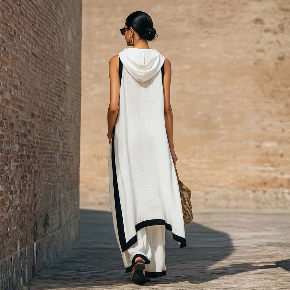 Vittoria | Completo di lino elegante