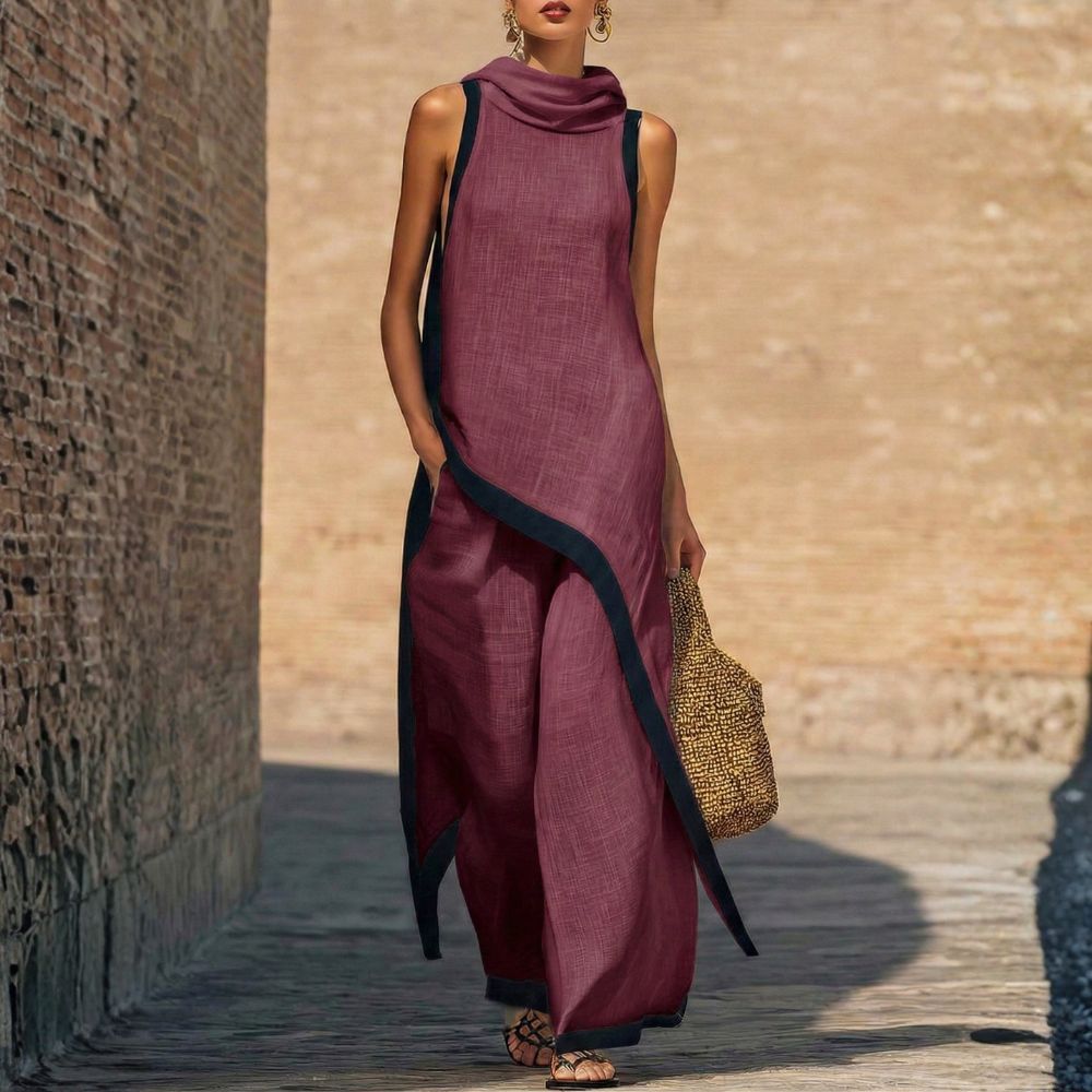 Vittoria | Completo di lino elegante