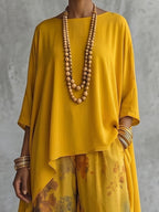 Elsa | Completo boho dal fascino soleggiato