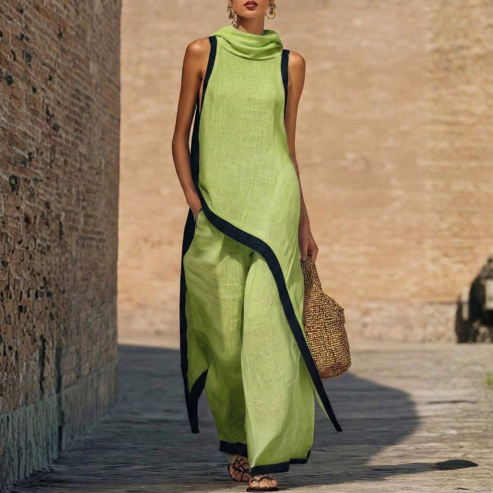 Vittoria | Completo di lino elegante