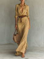 Sofia | Abito Maxi con Cintura