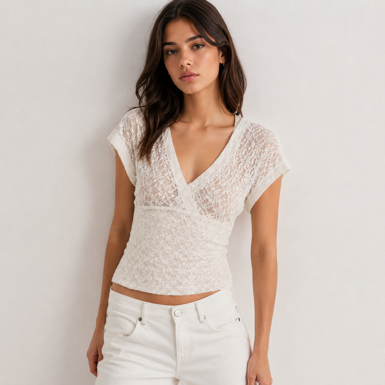 Aurora | Top in pizzo