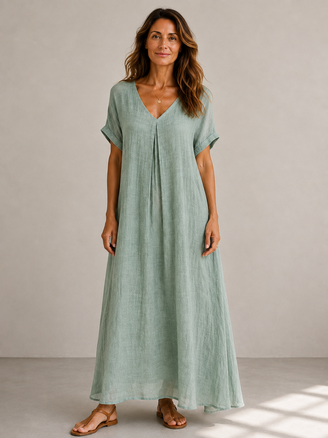 Violetta | Abito lungo e fluido
