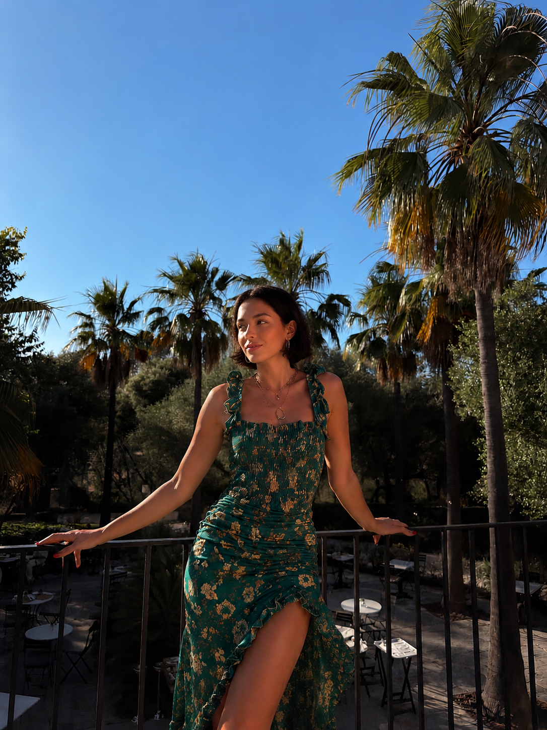 Lara | Abito lungo boho retrò