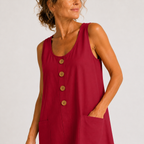 Elisa | Abito Casual con Bottoni