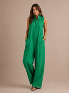 Lorena | Abito Maxi in Lino Costa
