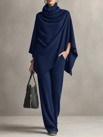 Sarina | Completo Drappeggiato in Due Pezzi