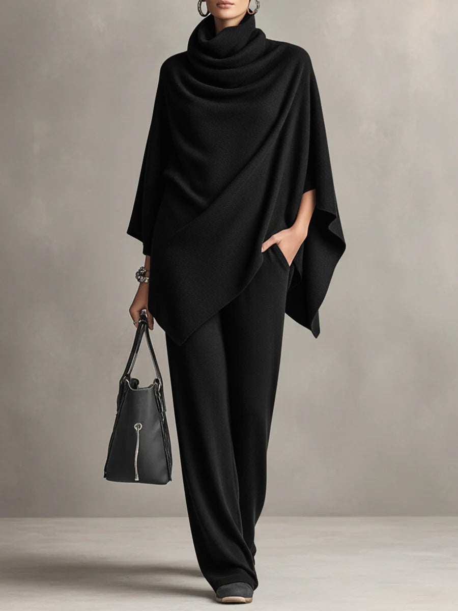 Sarina | Completo Drappeggiato in Due Pezzi