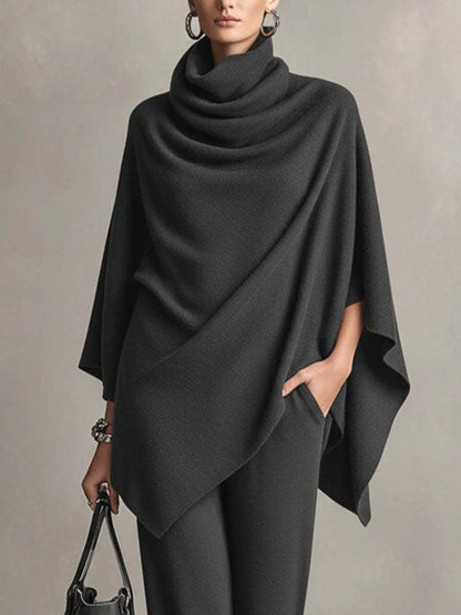 Sarina | Completo Drappeggiato in Due Pezzi