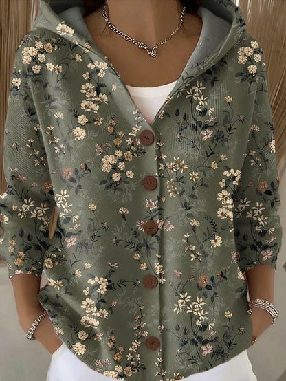 Carola | Giacca in Maglia con Cappuccio