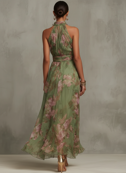 Aurora | Abito Maxi Floreale