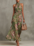 Aurora | Abito Maxi Floreale