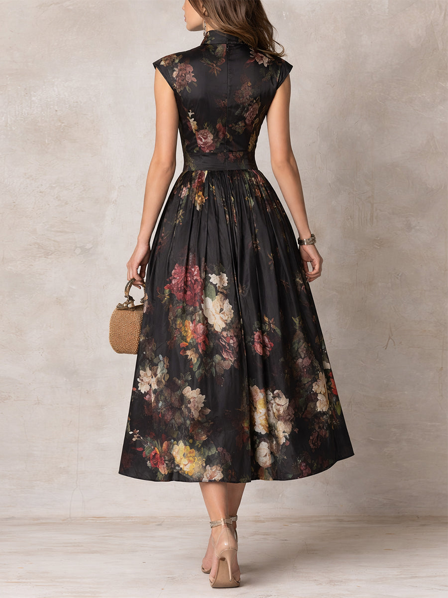 Sienna | Abito Midi Floreale