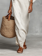 Marisa | Abito Maxi con Scollo a Goccia