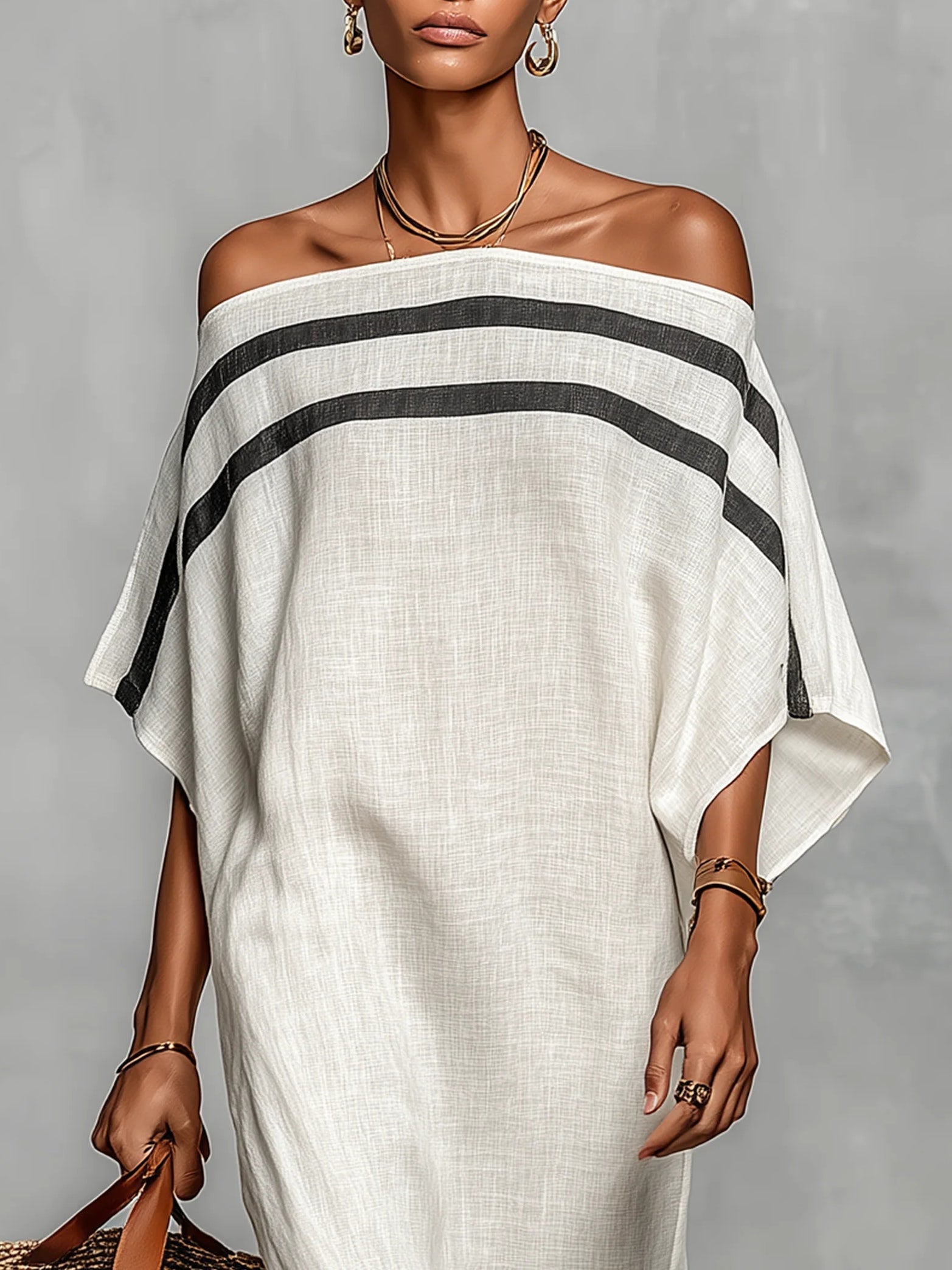 Marisa | Abito Maxi con Scollo a Goccia