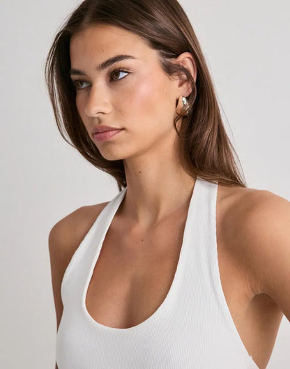 Alma | Top con collo halter