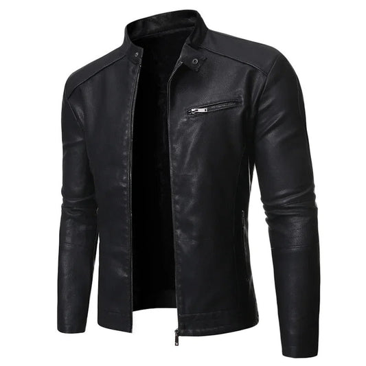 Manuel | Giacca in Pelle Elegante