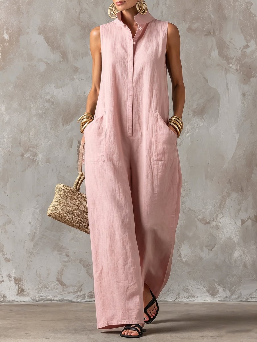 Lorena | Abito Maxi in Lino Costa