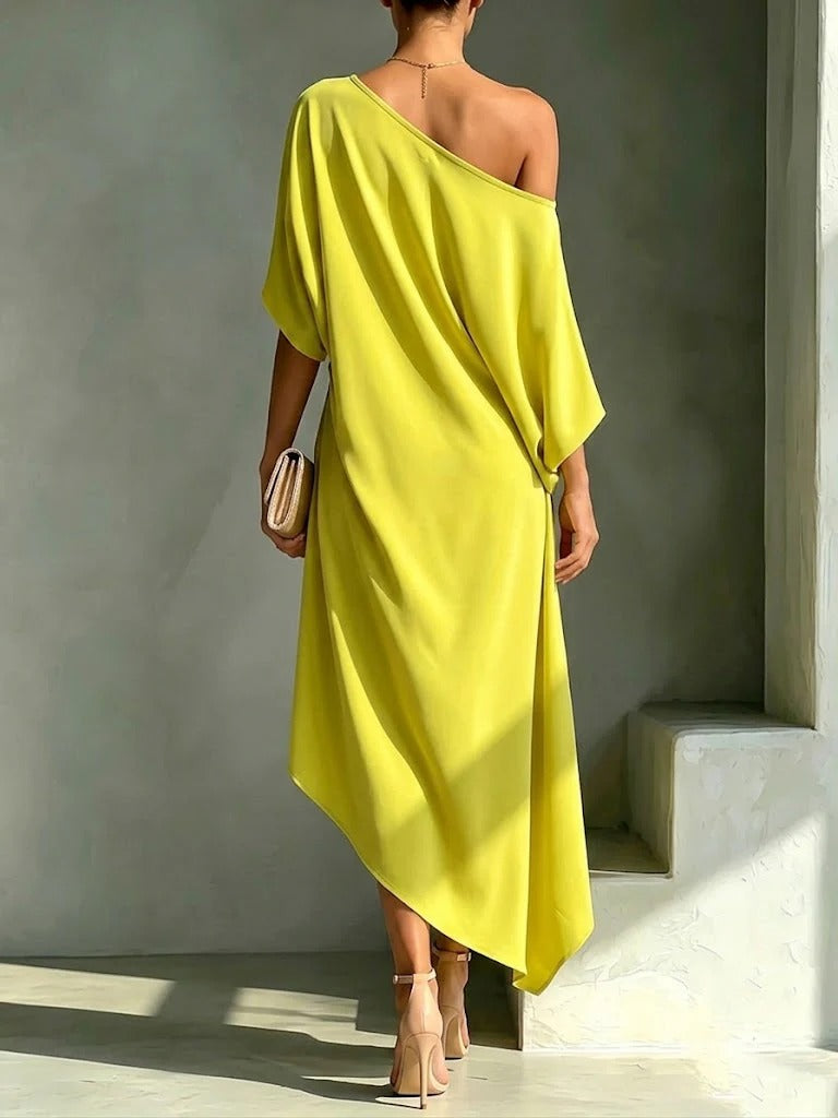 Isabella | Abito Asimmetrico Elegante